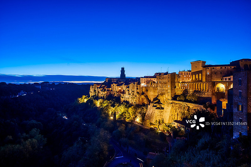 意大利格罗塞托省皮蒂利亚诺图片素材