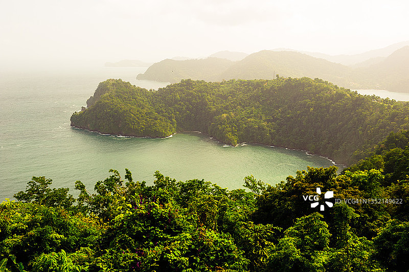 特立尼达和多巴哥马拉卡斯湾小雨图片素材