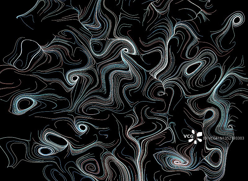 科技线条与粒子图片素材