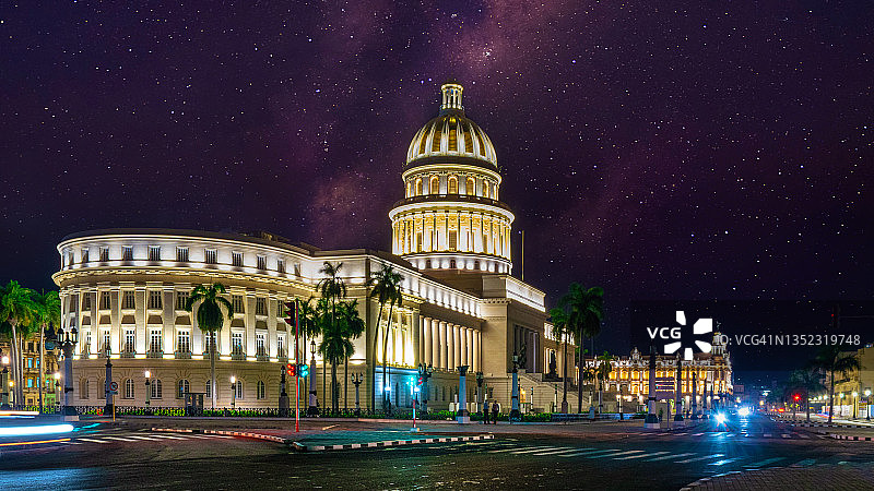 古巴哈瓦那国会大厦图片素材