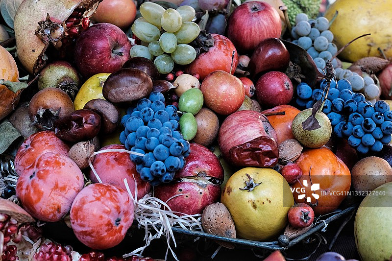 秋季水果合集图片素材