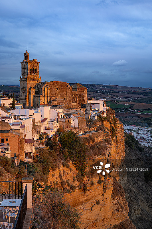 阿科斯德拉弗龙特拉圣佩德罗教堂图片素材