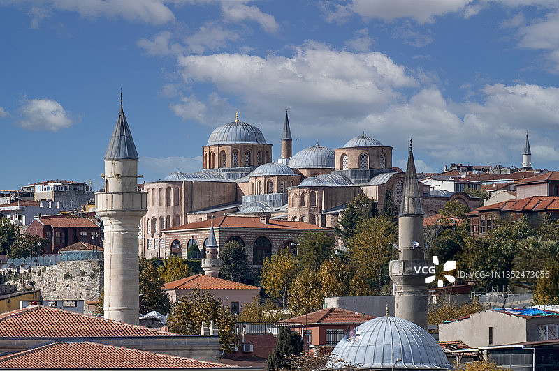 伊斯坦布尔泽伊雷克清真寺的基督君主修道院图片素材