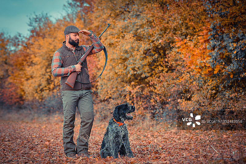 秋季狩猎图片素材