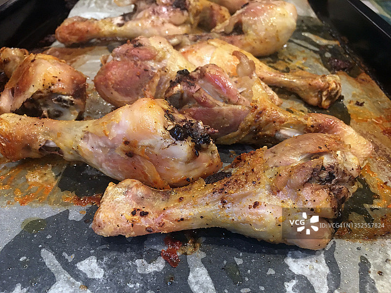 烤鸡腿图片素材