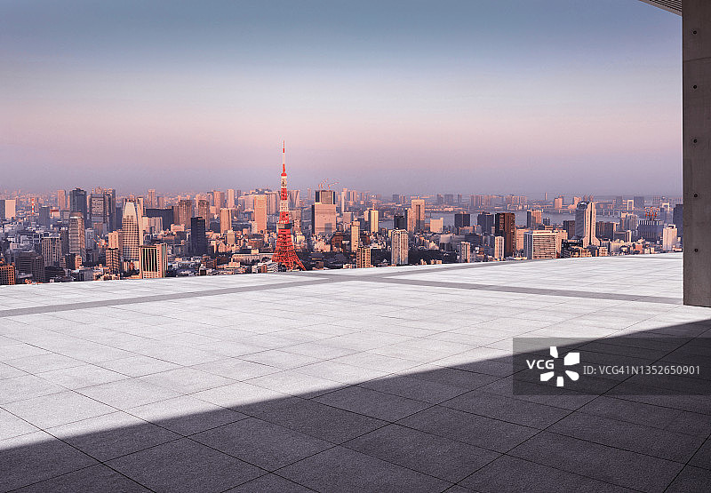 东京屋顶风光图片素材