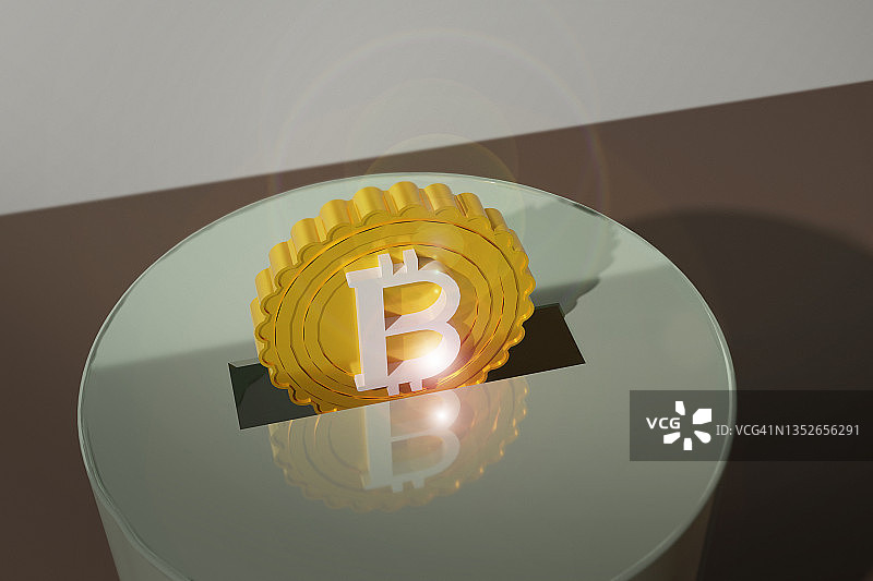 加密货币概念图片素材