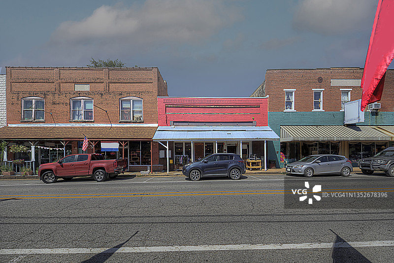 东大街沿街外墙图片素材