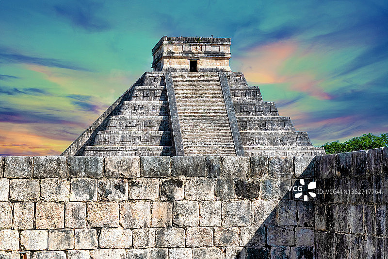 墨西哥奇琴伊察遗址图片素材