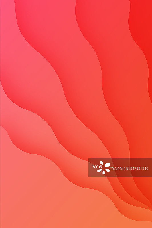 抽象彩色波浪形状设计背景，抽象背景矢量图图片素材