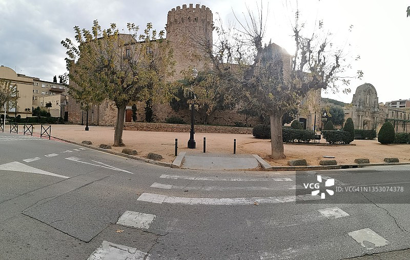 吉索尔斯圣费利乌，拉波尔塔费拉达图片素材