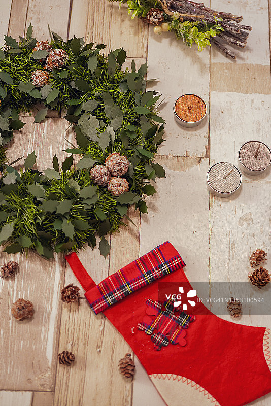 圣诞节准备图片素材