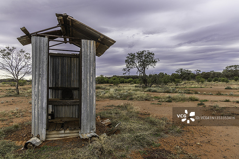 澳大利亚内陆厕所图片素材