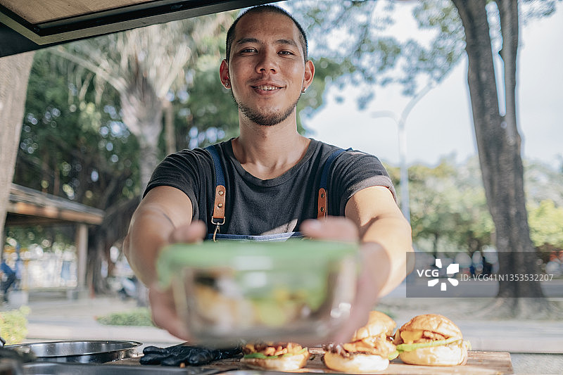 客人自带容器图片素材