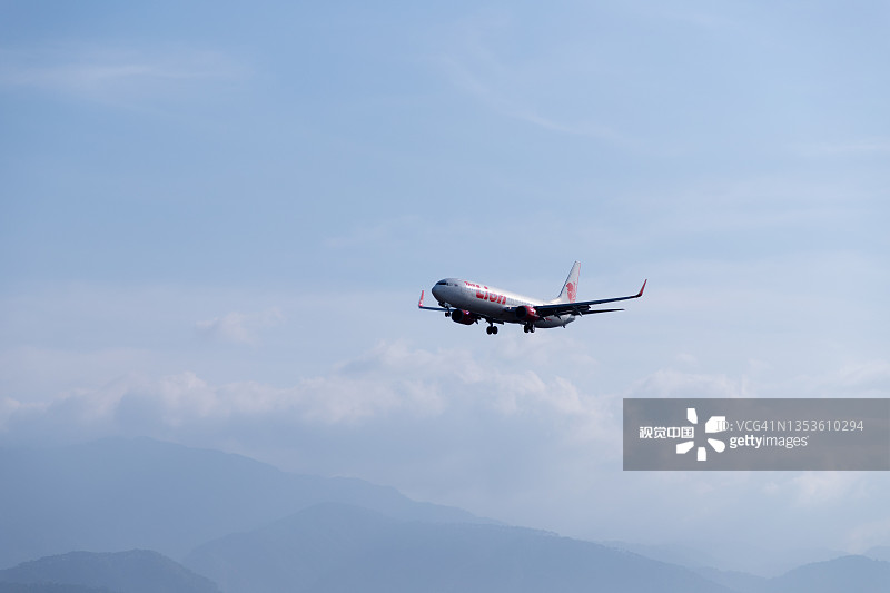 飞机观测图片素材