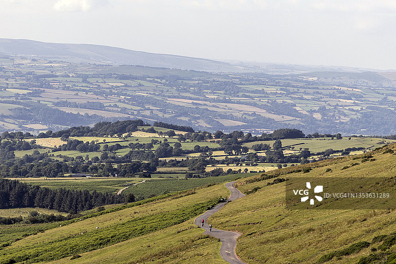 戈斯珀尔通道，赫里福德郡/蒙茅斯郡/波伊斯图片素材