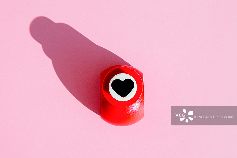 心形纽扣图片素材