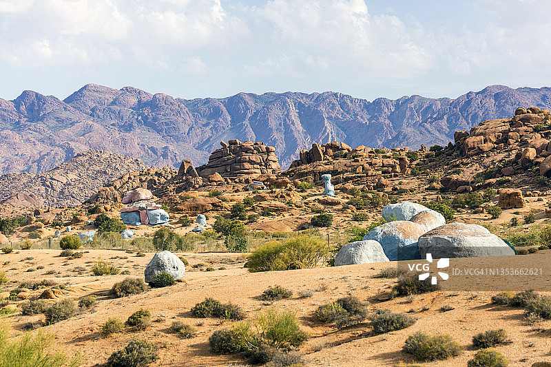 摩洛哥苏斯-马塞-德拉地区，北非图片素材