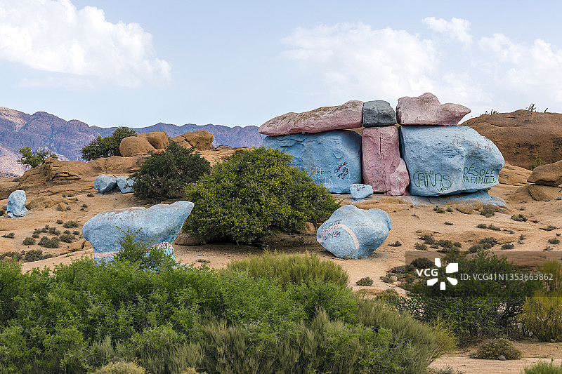 摩洛哥苏斯-马塞-德拉地区，北非图片素材