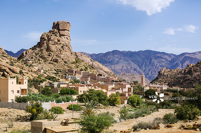 摩洛哥苏斯-马塞-德拉地区，北非图片素材