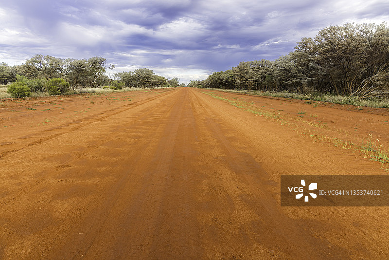 红色土路图片素材