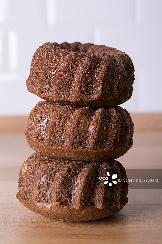 意大利巧克力恰姆贝拉小蛋糕图片素材