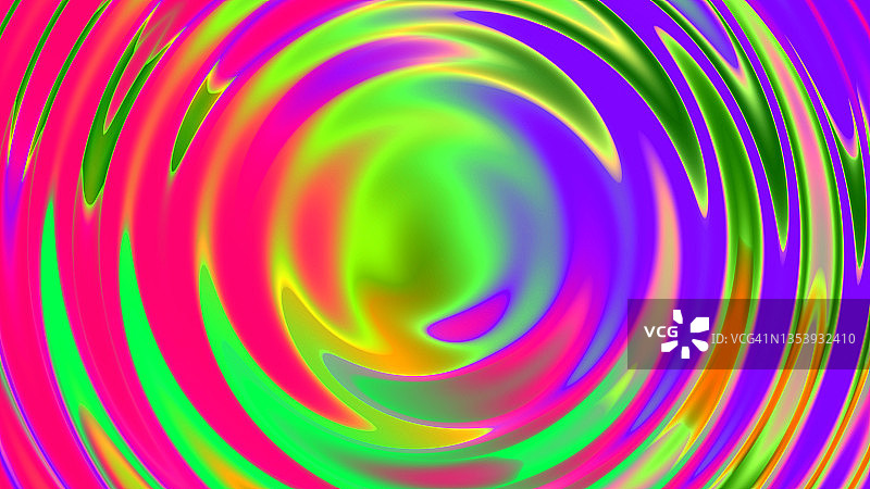 催眠涡旋抽象霓虹灯多色圆形背景艺术图片素材