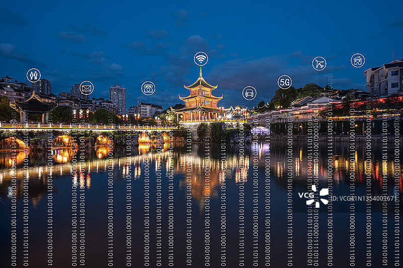 贵阳市大数据概念图片图片素材