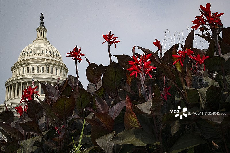 美国国会大厦图片素材