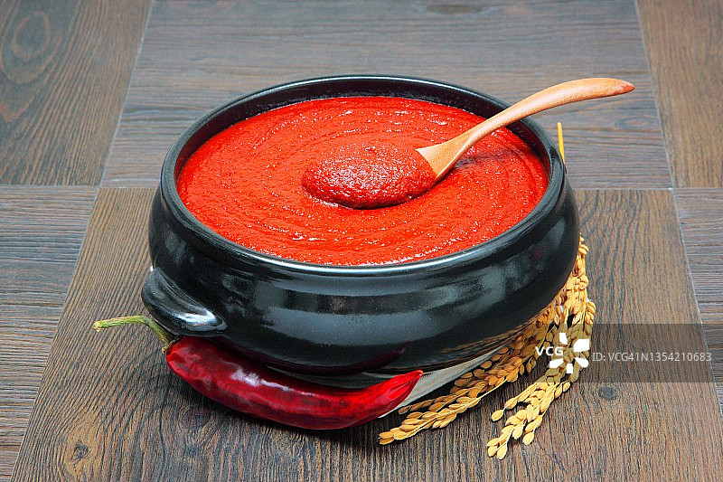 红色辣椒酱图片素材