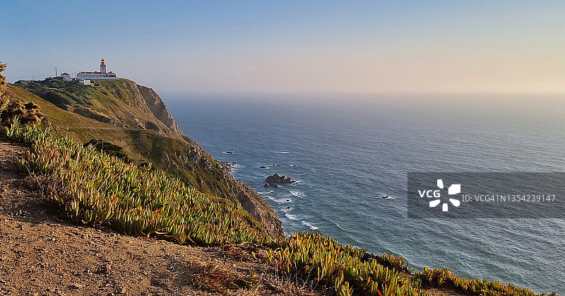 前往灯塔图片素材