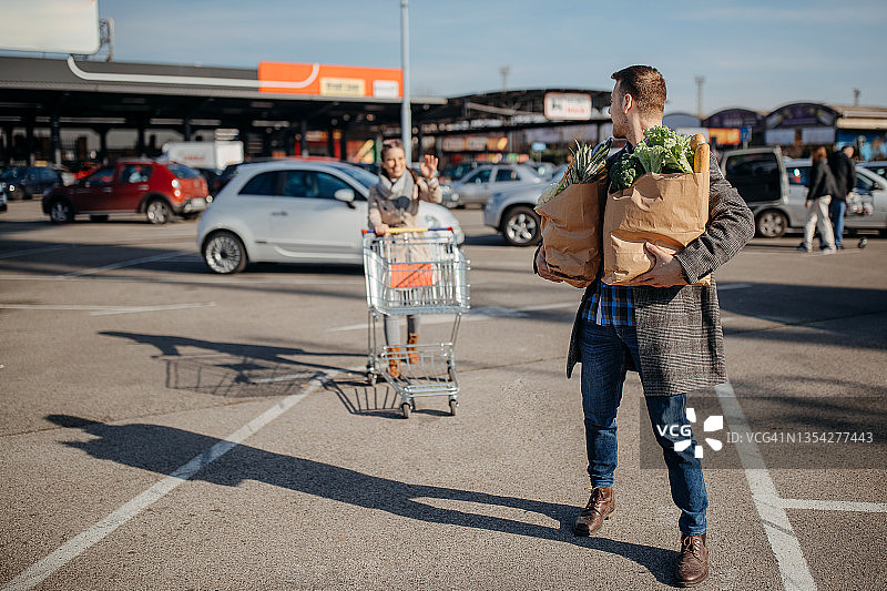 一起去购物吧图片素材