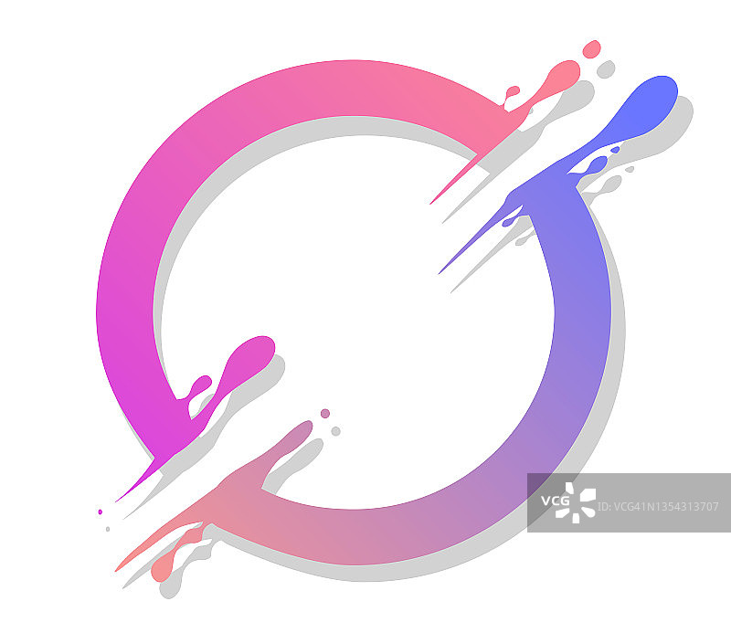 渐变色logo或背景设计图片素材