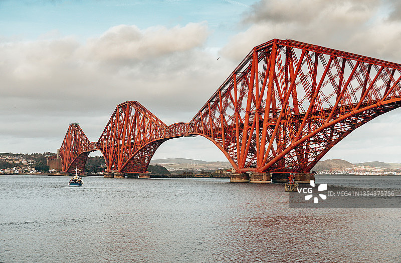 福斯桥天际线图片素材