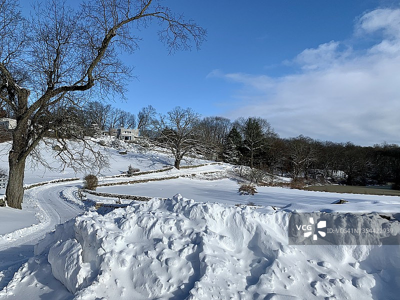 新降雪图片素材