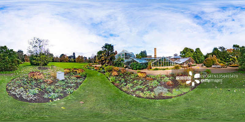 剑桥植物园的温室图片素材