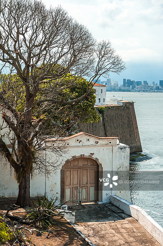 瓜纳巴拉湾圣克鲁斯达巴拉堡图片素材