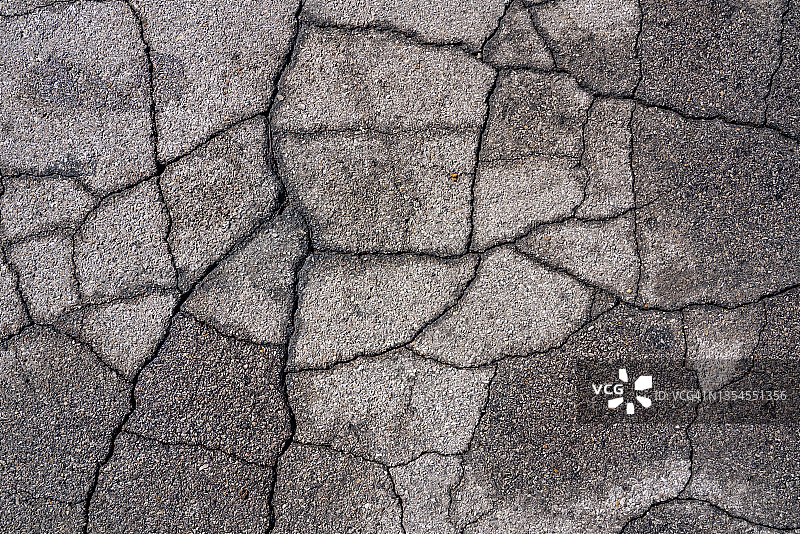 沥青路面裂缝图片素材