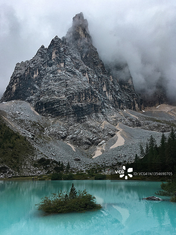 索拉皮斯湖 | 多洛米蒂图片素材