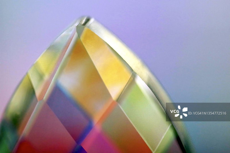 泪滴棱镜图片素材