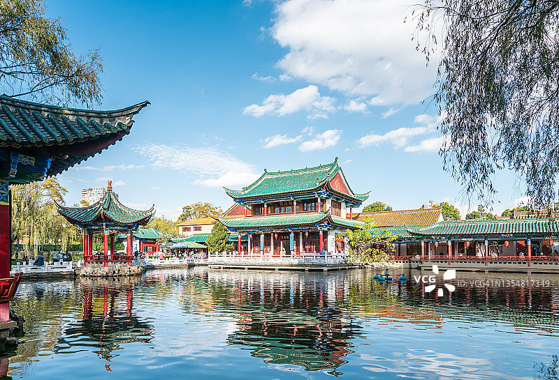 昆明翠湖公园图片素材