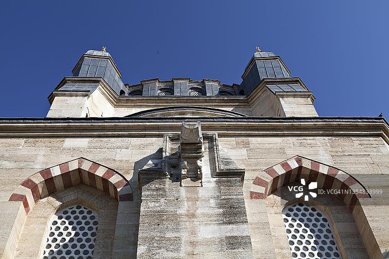 土耳其埃迪尔内塞利米耶清真寺，联合国教科文组织世界遗产，由米马尔·希南建于1575年图片素材