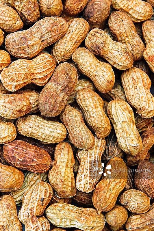 带壳烤花生图片素材