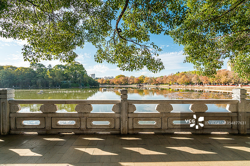 昆明翠湖公园图片素材