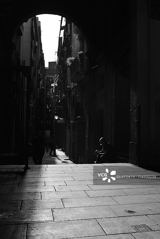 巴塞罗那的La Boqueria食品市场图片素材