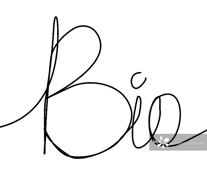 纯素有机生物标志插画图片素材