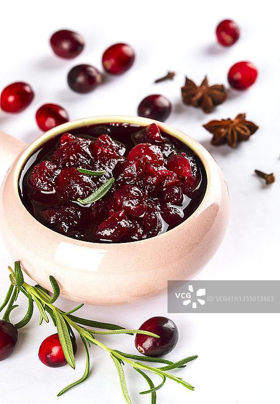 蔓越莓酱图片素材