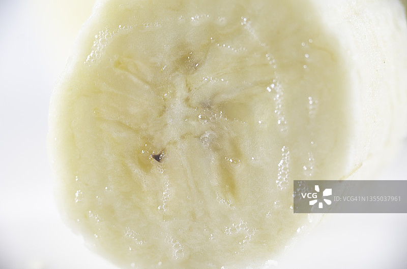 香蕉切片特写图片素材