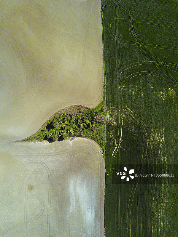 美国华盛顿州帕卢斯普尔曼风景航拍图片素材