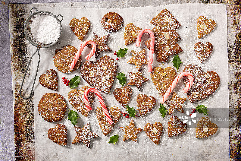 蜂蜜姜饼图片素材